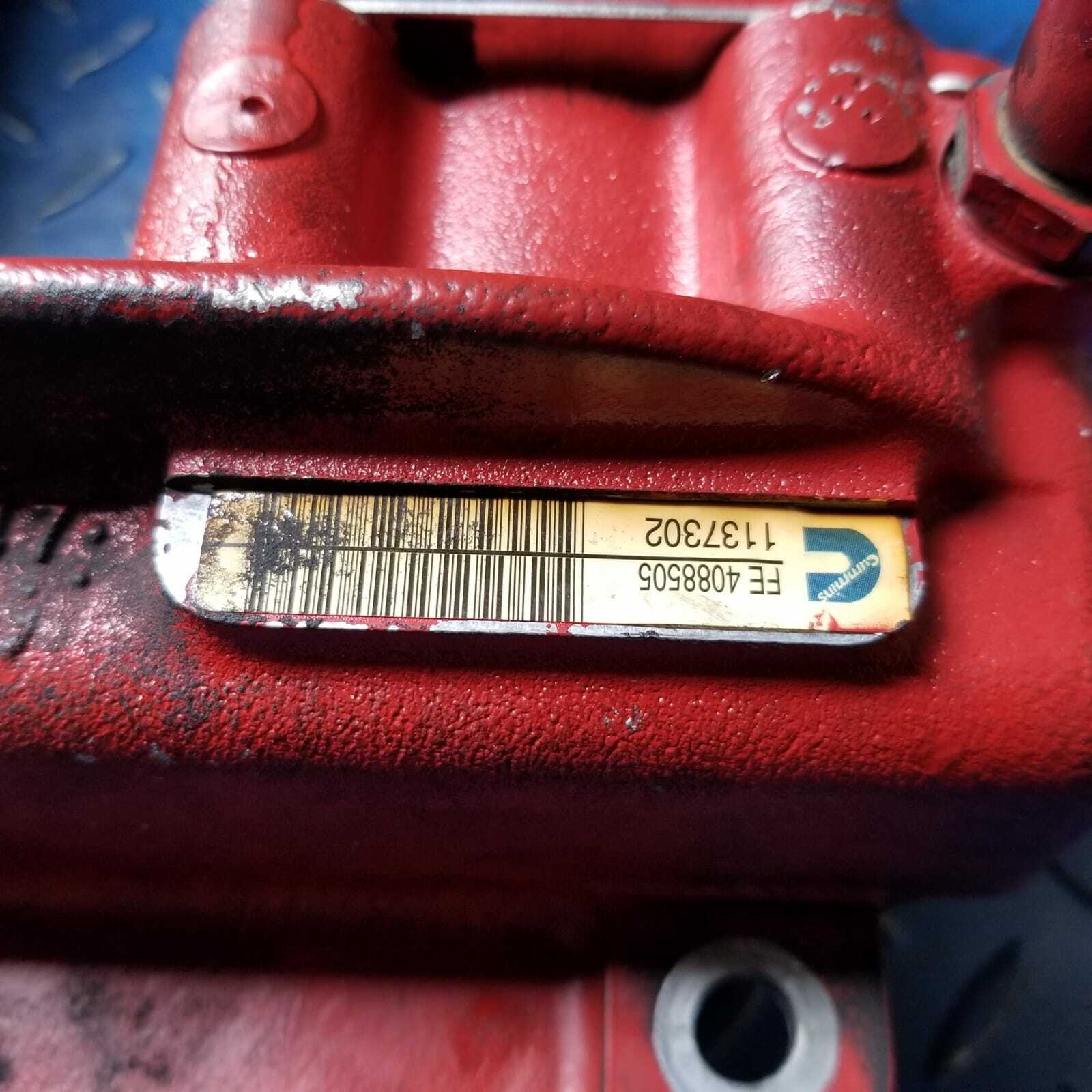 2006 CUMMINS ISX DIESEL ENGINE 14.9 L FUEL INJECTION PUMP W/SOLENOIDS