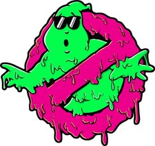 Ghostbusters Pink 3m Sticker Usa Made Truck Vehicle Window Car Decal Car Decal