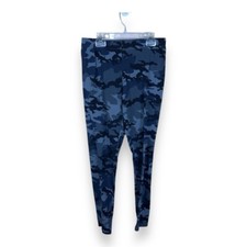 MEDIUM JUNIORS CAMO GREY CAMO LEGGINGS PULL ON STRETCH CASUAL