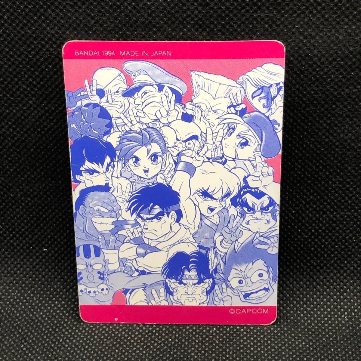 Ken Street Fighter Ⅱ Capcom Bandai TCG Card 1994 No.25 japanese
