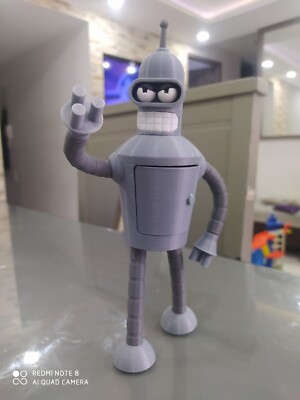 Rocket USA #660 Futurama Bender Super Heavy Weights Diecast Collectable - NEW