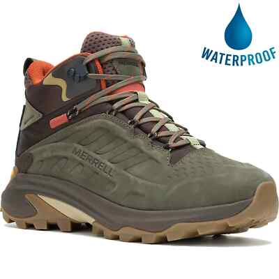 Merrell Herren Moab Speed II LTR Mid WP wasserdichte Wanderschuhe - UK 7-13