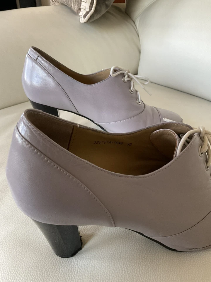 Botines Cuero Genuino EU Talla 39 Mujer Foto 4 de 4