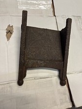 vintage cast iron boot scraper