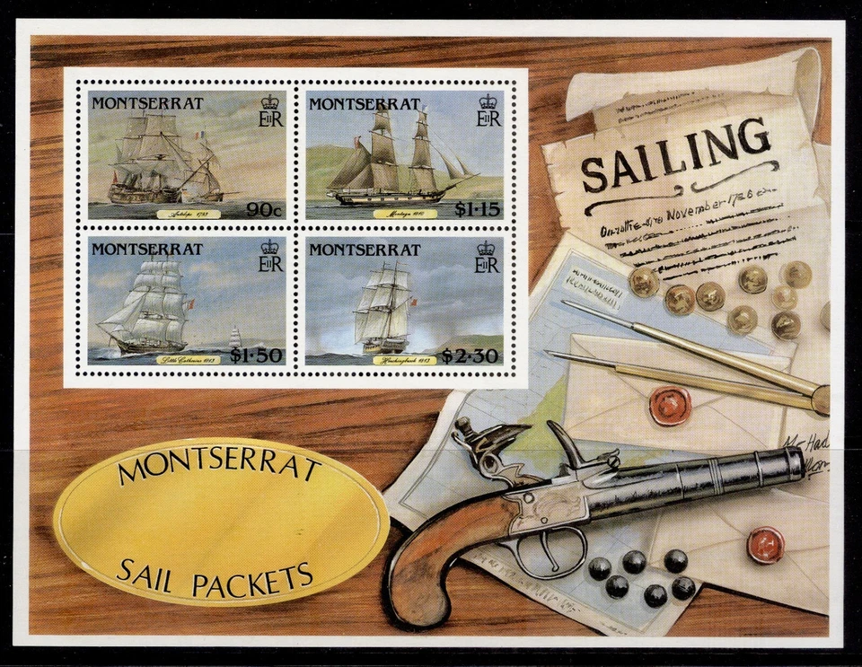 Mini hojas Montserrat 1970-86 NH COMO NUEVAS SG MS263-MS709 ELIGE DE LA LISTA. Foto 3 de 4