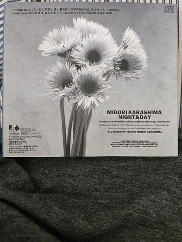 Midori Karishima cd night & day (Japan) J Pop - Picture 3 of 3