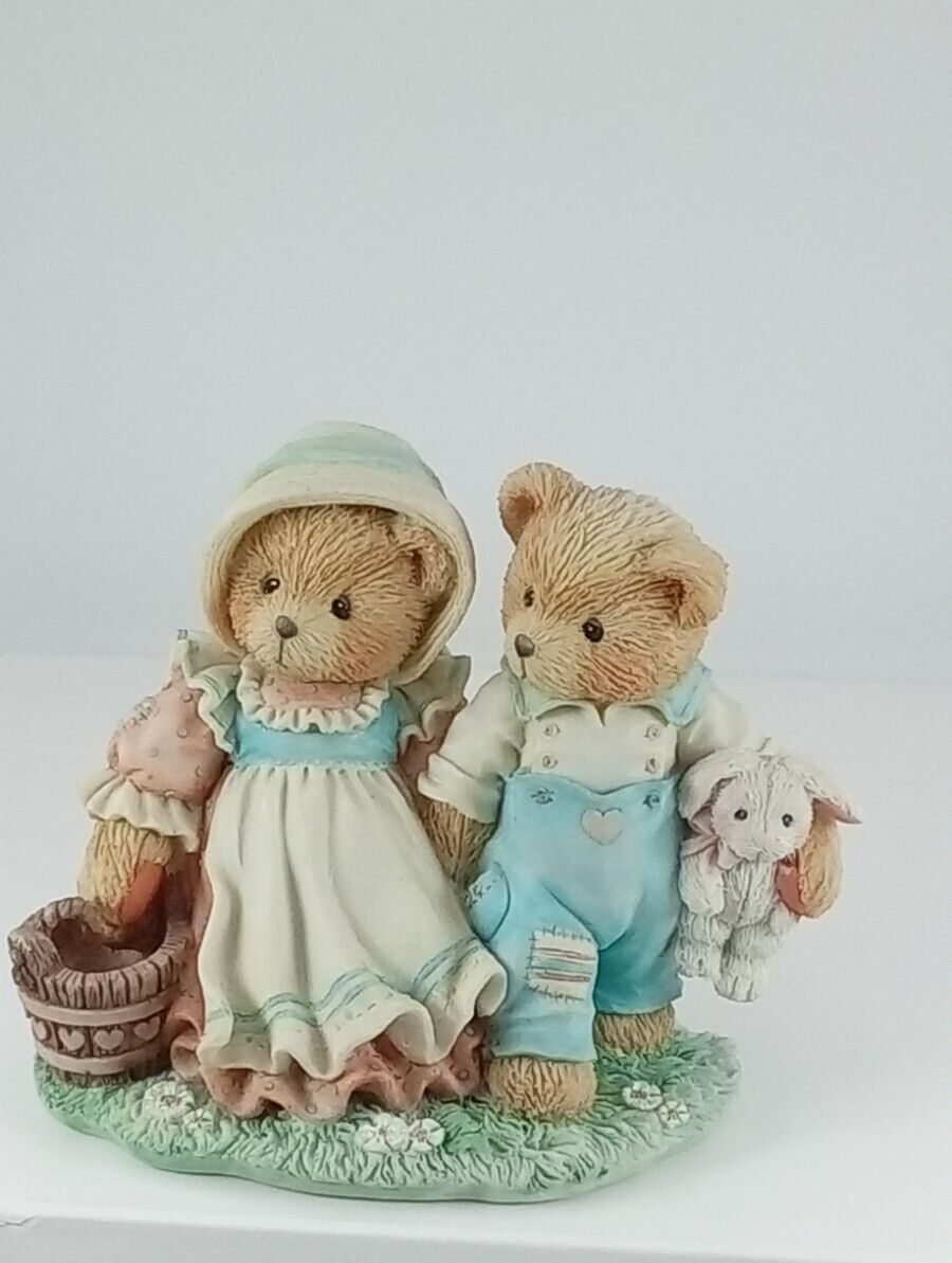 CHERISHED TEDDIES FIGURINE--JACK AND JILL--OUR FRIENDSHIP WILL