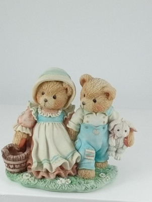 CHERISHED TEDDIES FIGURINE--JACK AND JILL--OUR FRIENDSHIP WILL