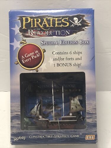 Pirates CSG Pirates of the Revolution HANGMAN'S NOOSE Special Edition Box sealed - Afbeelding 1 van 21