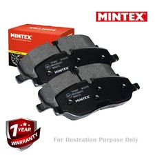 Image of Brake Pads Full Set Of 4 Rear Citroen For Nissan Renault Vauxhall MDB3312 Mintex