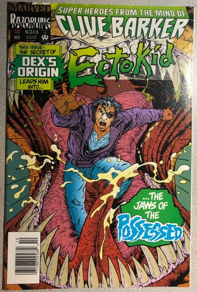 Clive Barker ECTOKID 2 (1993) Marvel Razorline Comics VG+ eBay