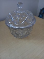 glass lidded bowl