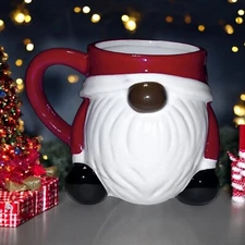 African American Brown Gnome 16 oz Mug Cup by Winter Wonder Lane Limited HTF