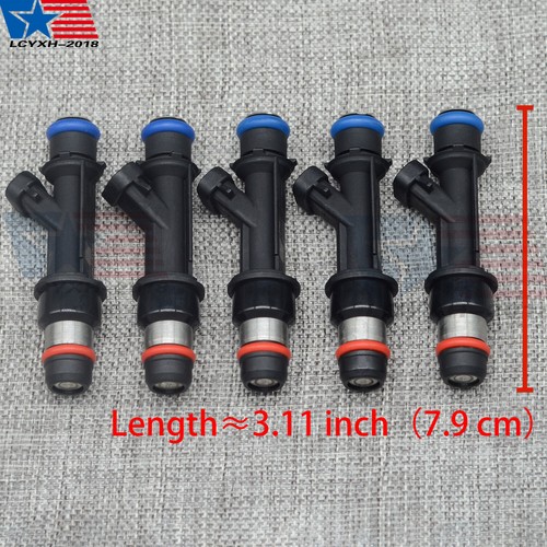 5X Fuel Injector For Hummer H3 Chevrolet Trailblazer Colorado GMC Envo 12589465 - Picture 2 of 13