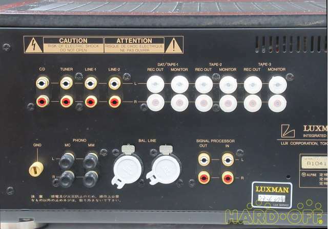 LUXMAN L-570 A10413982A Power Supply Voltage 100V Integrated