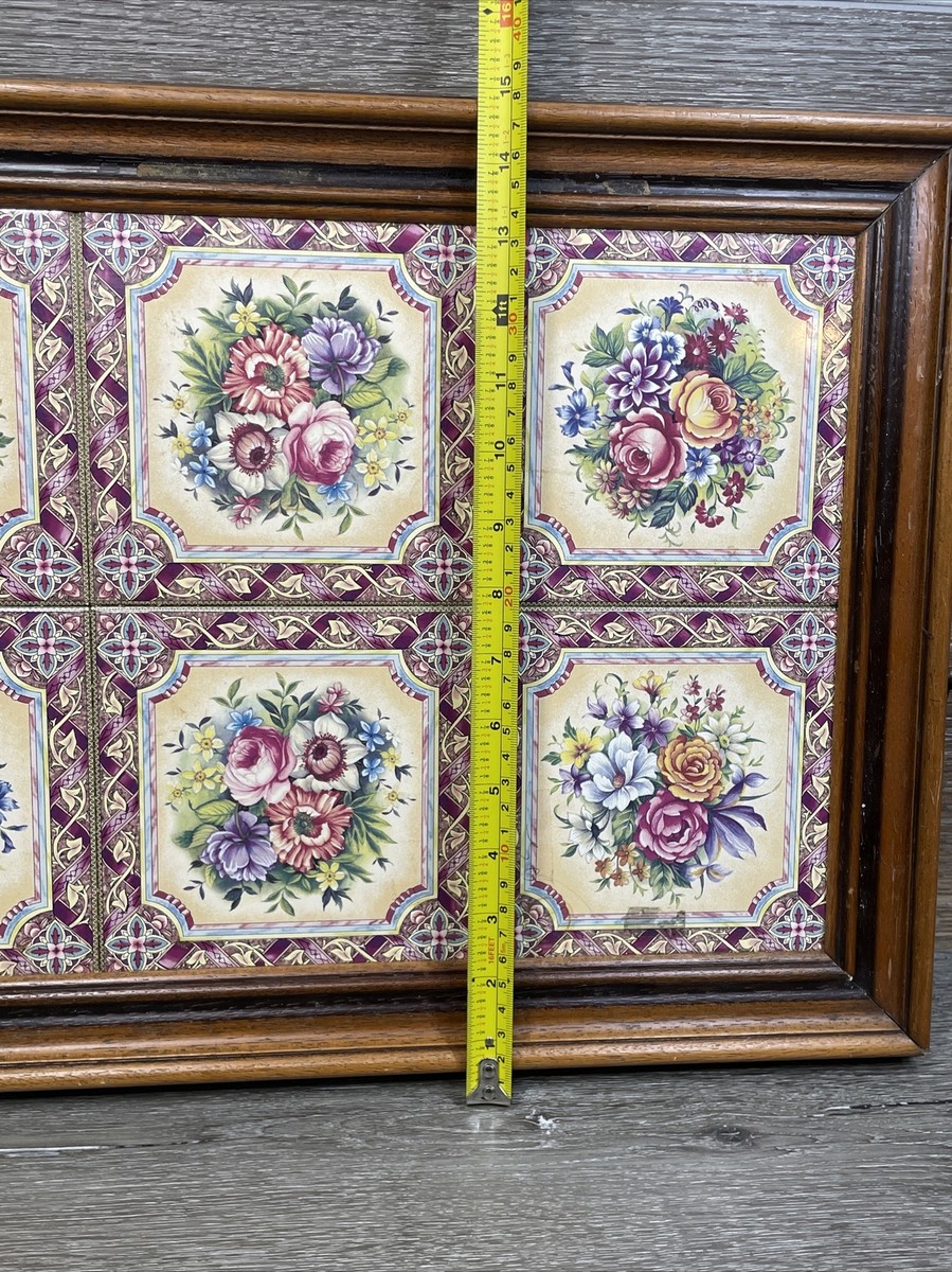 英国製TILECRAFTS　Victorian Tea Tray　トレイ 未使用 最新家具・インテリア - 未使用TILECRAFTS Victorian タイル