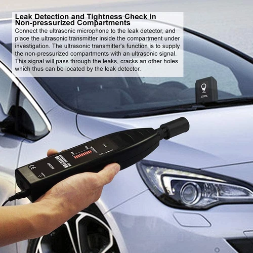 Ultrasonic Leaking Detector Transmitter Auto Noise Finder 36-44KHz Air Gas Wa...