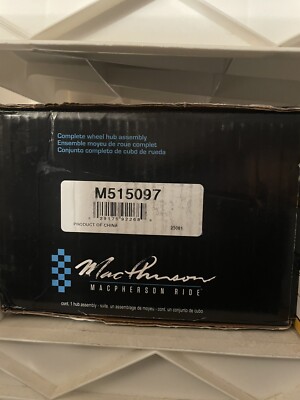 Frt Hub Assy  MacPherson Bearing Assemblies  M515097
