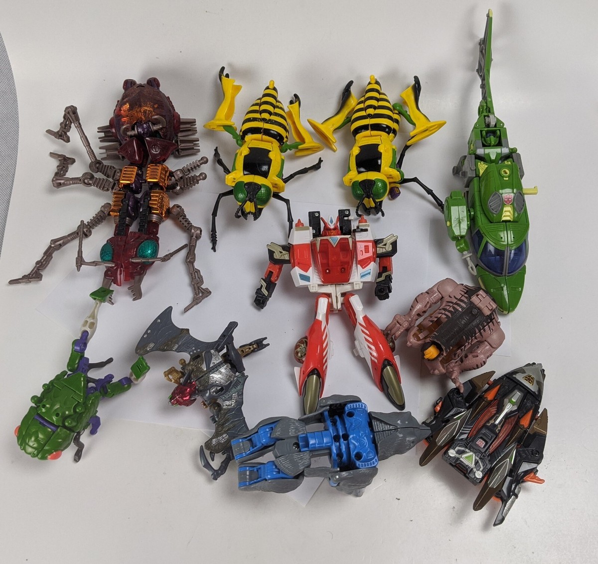 Hasbro Transformers Beast Wars Action Figure Lot Incomplete