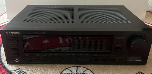 Vintage Pioneer SX-2300 Stereo Receiver With Graphic Equalizer Tested *No Remote