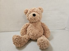 Steiff Soft Cuddly Friends 12" Jimmy Teddy Bear Plush 113505 Ear Button No Tag