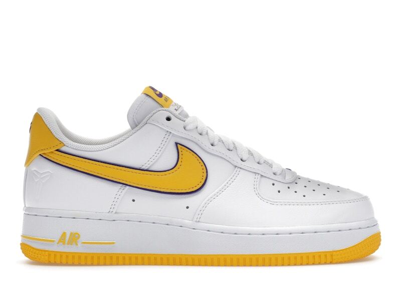Size 10.5 - Kobe Bryant x Nike Air Force 1 Retro QS Low Lakers