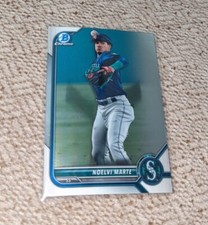 2022 NOELVI MARTE BOWMAN DRAFT CHROME #BCP-63 (MARINERS)
