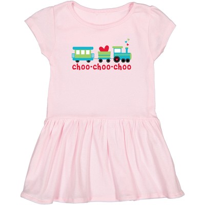 Inktastic Love Train Toddler Dress Choo Heart Sweet Girls