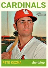 2013 Topps Heritage #409 - Pete Kozma - St. Louis Cardinals  13-199