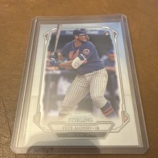 2019 Bowman Sterling - Rookie Pete Alonso #BSR-61 (RC)