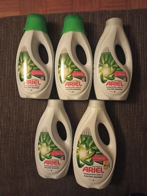5x Ariel Universal+ Waschmittel = 105 WL ( 4,725L) flüssig Neu