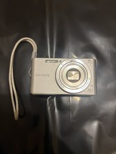 Vintage Sony DSC-W830 Cyber-Shot 20.1MP 8x zoom Digital Camera Silver AS IS