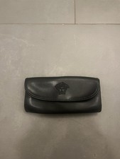 Vintage 90s Versace Sunglasses Leather Embossed Medusa Soft Case Only