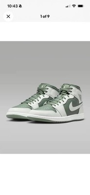 Nike Air Jordan 1 Mid Summit White Vintage DQ8426-107 Mens Size 10 Ships Now