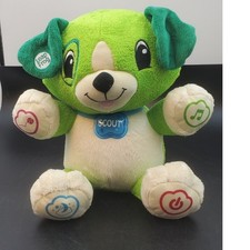LeapFrog My Pal Scout Puppy, Interactive Talking Plush Toy TESTED, EUC