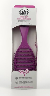 Wet Hair Brush Detangler Smooth Tangle-Free Brushing for All Hair Types New