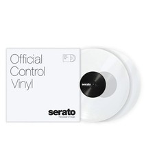 Serato 12-Inch Control Vinyl, Clear, Pair