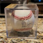 Nolan Ryan Autographed Baseball with Display Case and COA