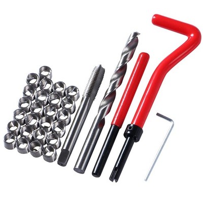 Fongmore 30 PCS Stainless Steel Thread Repair Kit M8x1.25mm Metric Thread
