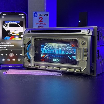 Kenwood DPX-5200M 2DIN CD MD Player Car Stereo Added Bluetooth JDM
