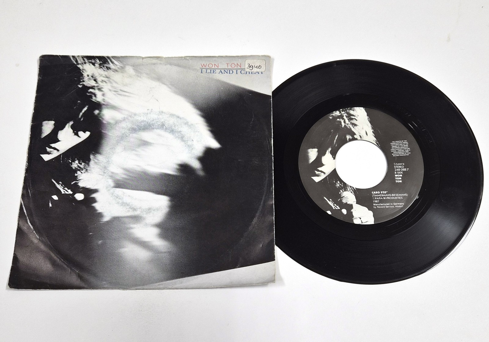 Won Ton Ton – Miento Y Engaño / Caro – 7" – 1987 – VG+