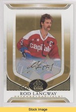 2020 Upper Deck SP Signature Edition Legends Gold Rod Langway #163 HOF READ f6d
