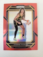 2023 Panini Prizm WNBA - Jasmine Thomas #3 Red Prizm /199 - Los Angeles Sparks