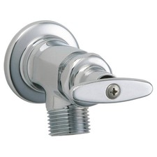 CHICAGO FAUCETS 387-CP Straight,Chrome,Chicago Faucets,7.0gpm 2LYJ8