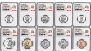 1776 2026 US Mint Silver Proof 10 coin Set NGC PF70 FR AMERICA 250 Presale