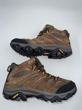 Merrell Moab 3 Mid Waterproof Men's Hiking Boots Earth Brown Wide US 10.5