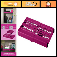 Adjustable Locker Shelf - Fits Any Locker, Easy to Use, Perfect for School, Offi