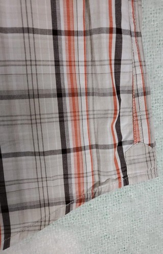 Oakley Shirt Mens XL Gray Stripe Button Up Casual Cotton - Picture 10 of 12