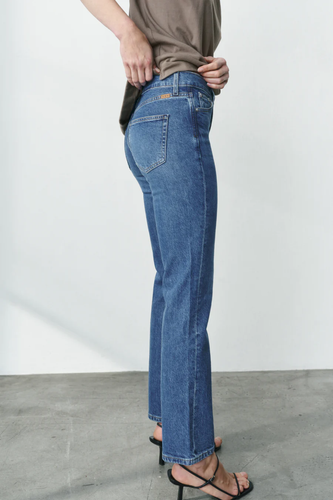 AYR Jeans The LaLa Women's True Story 29R Straight Leg Medium Wash Made in LA - Picture 3 of 9