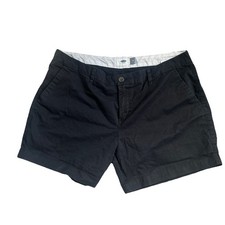 Old Navy Everyday Short Mid-Rise Cotton Blend Black Shorts Size 12